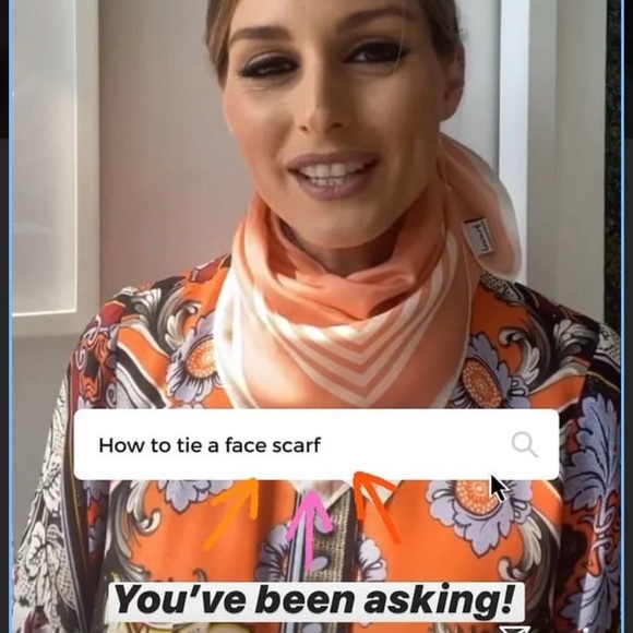 Gucci square scarf🖤 - Picture 10 of 12